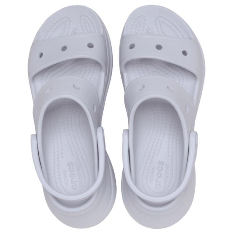 Crocs Classic Bay Fashionable One-Strap Sandals Women Sandals Light-Purple 206749-5BO