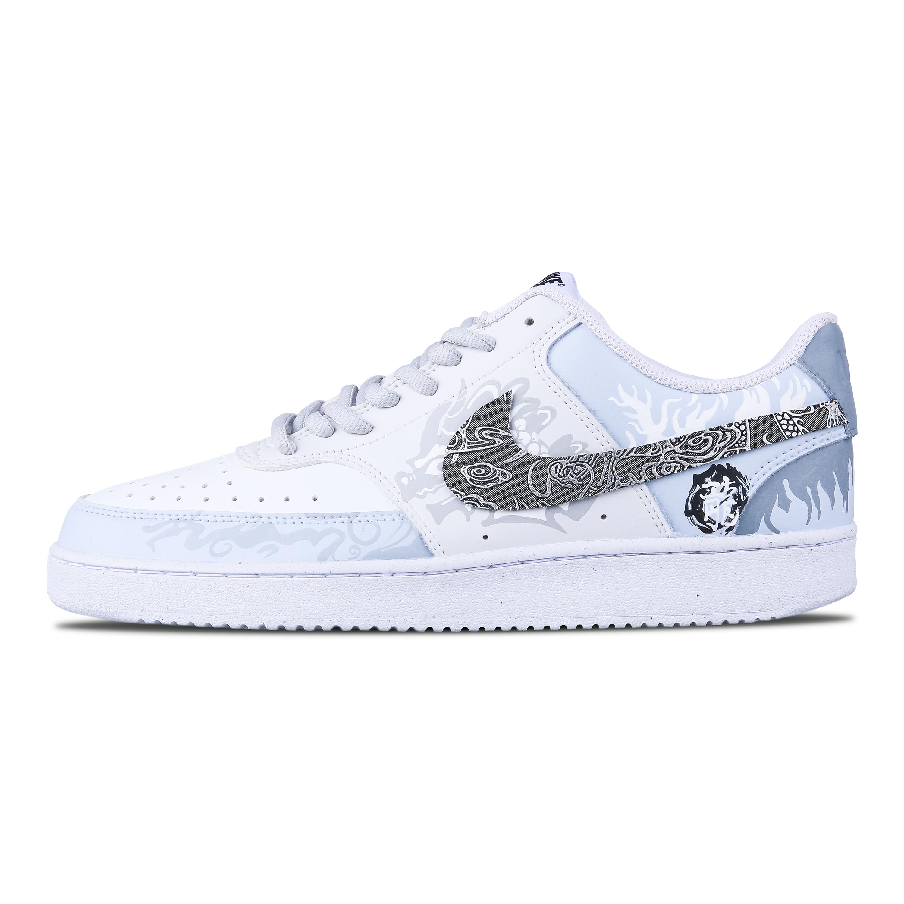 

Nike Court Vision 1 Low top Skateboard Shoes Unisex Gray White DH2987-101(Team60-) 45