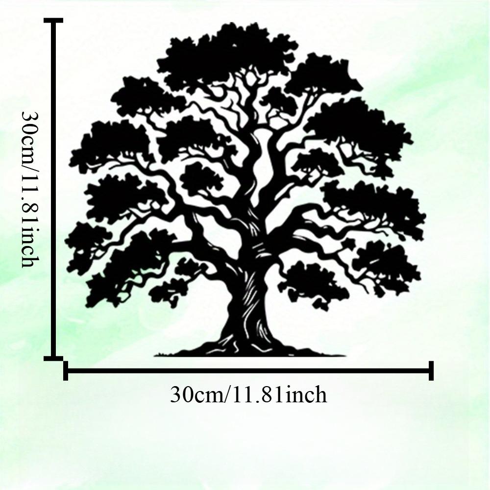 Vintage Tree of Life Metal Wall Art Sculpture Powder Coated Large Home Decor Gift Garden Greenhouse