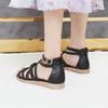  Fashion Girl Sandals Summer Woman Shoes Comfortable Heel Pressure Drilling New Women's Dance Shoes Sneaker Slippers