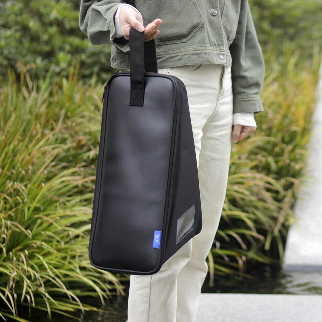 IRIN Bass Drum Pedal Bag Percussion Accessories Jazz Drum Single Pedal Leather Sponge Carrying Case Musical Instrument Storages
