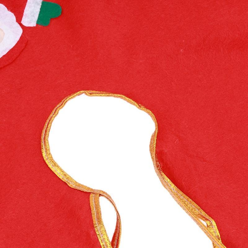 Diameter 90cm Red Christmas Tree Skirt Decorations Christmas Ornaments Decorated Packages