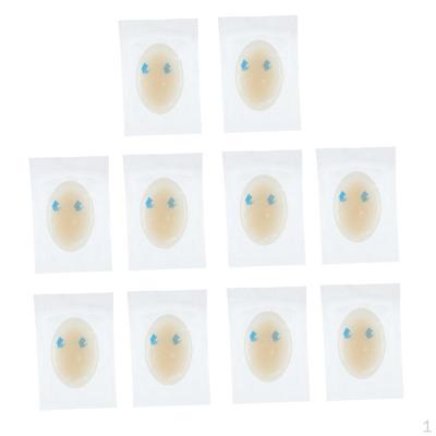 10 Pieces Blister Plaster, Hydrocolloid Invisible Pillow , Fingers, Non-