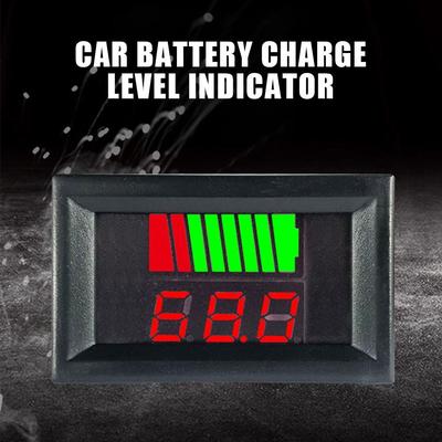 Indicador de nivel de carga 12V 24V 36V 48V 60V 72V Probador de batería Medidor de capacidad de batería de litio