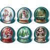 6/10/12 PCS DIY Diamond Painting Greeting Card Set Xmas Designs Diamond Art Greeting Cards Thank You Cards and Holiday Blessings