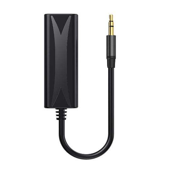 Ground Loop Noise Isolator with 3.5mm Audio Cable Car Audio Home Stereo System Noise Filter Humming Hissing Buzzing Sound Eliminator Reducer