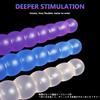Hitasi Anal Anal Dildo for Long Dildo with Silicone Anal 9 Straight Dildo with Suction Transparent Anal Adult Toy for Men and 245mm Plug, Beginners,