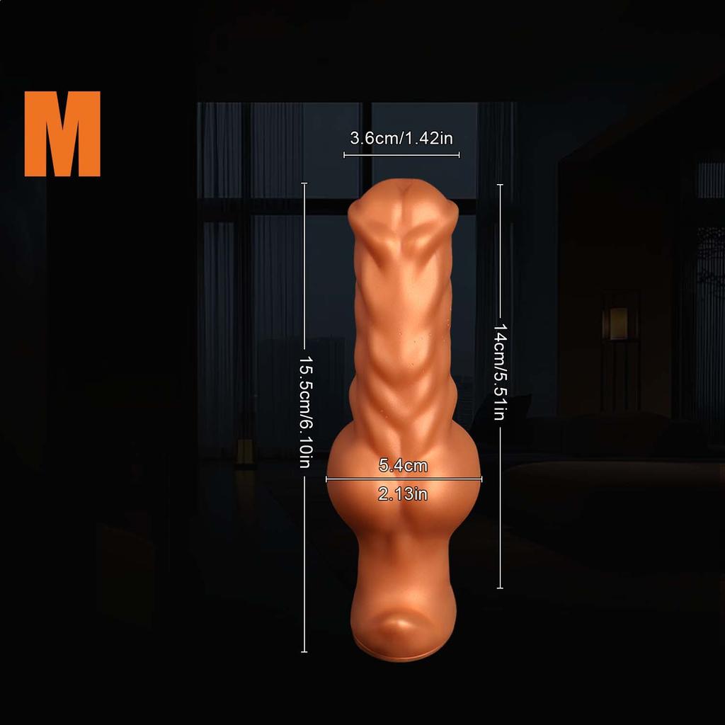 Liquid Silicone Irregular Anal Plug Adult Sex Toy Oversized Irregular Anal Expansion Penis Female Anal Masturbator