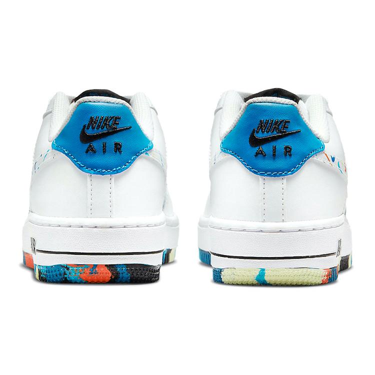 New Nike Air Force 1 Low Multicolor Swooshes GS DM7597-100