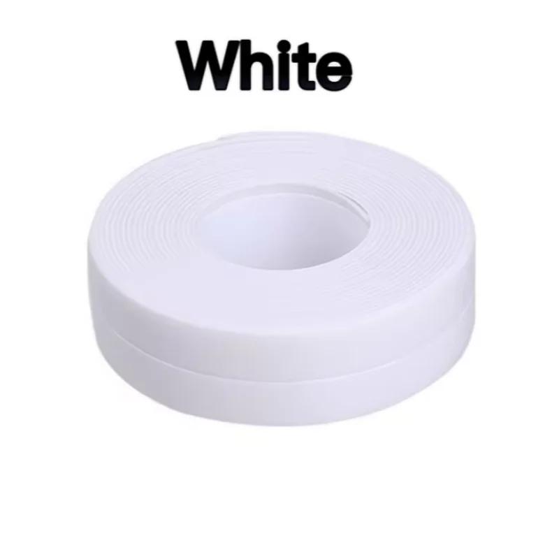 

Waterproof Caulk Strip Flexible Self Adhesive Sealing Tape for Kitchen & Bathroom Shower Floor Toilet Closestool Edge Wall Seam 2.2CM&3.2M белый