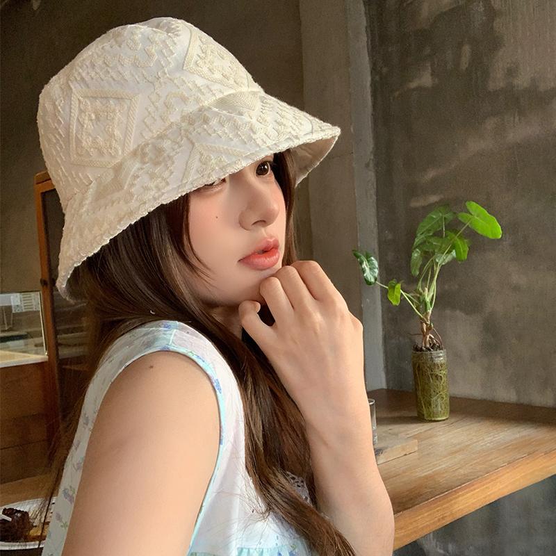 Big Head Circumference Bucket Hat Women's Hat Summer Visor Basin Hat Versatile Bucket Hat Sun Protection Hat