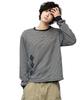 Mimdeowodeulobeu Argyle Panel Stripe Long Sleeve_Navy