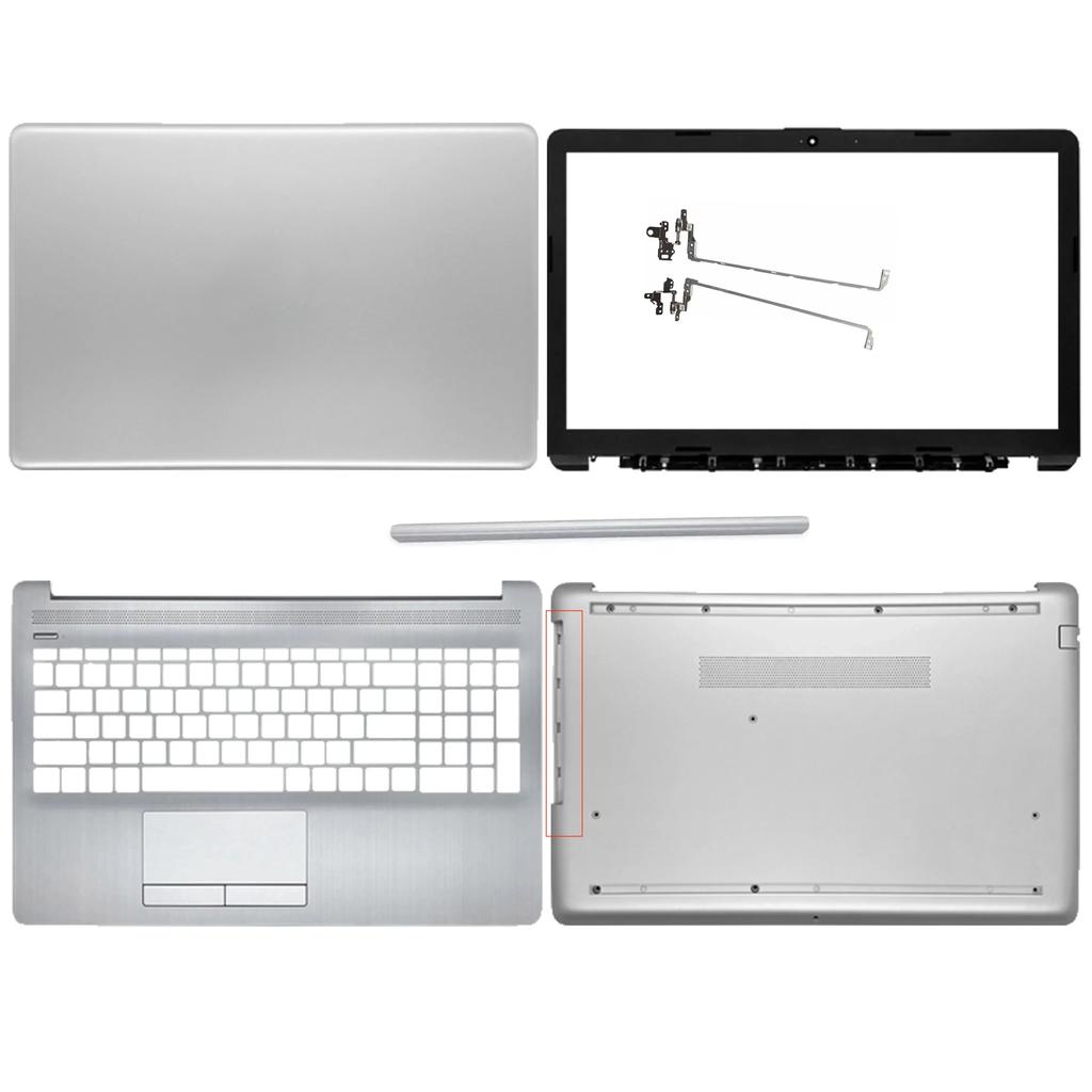 Nové kryty pro notebooky HP 15-DA 15-DB 250 G7 255 G7 15-da0014dx Zadní kryt LCD/Přední rámeček/Panty/Opěrka dlaní/Spodní kryt