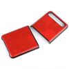 Suitable for Samsung Galaxy Z Flip phone case with lychee leather texture protective cover, Samsung Zflip phone case