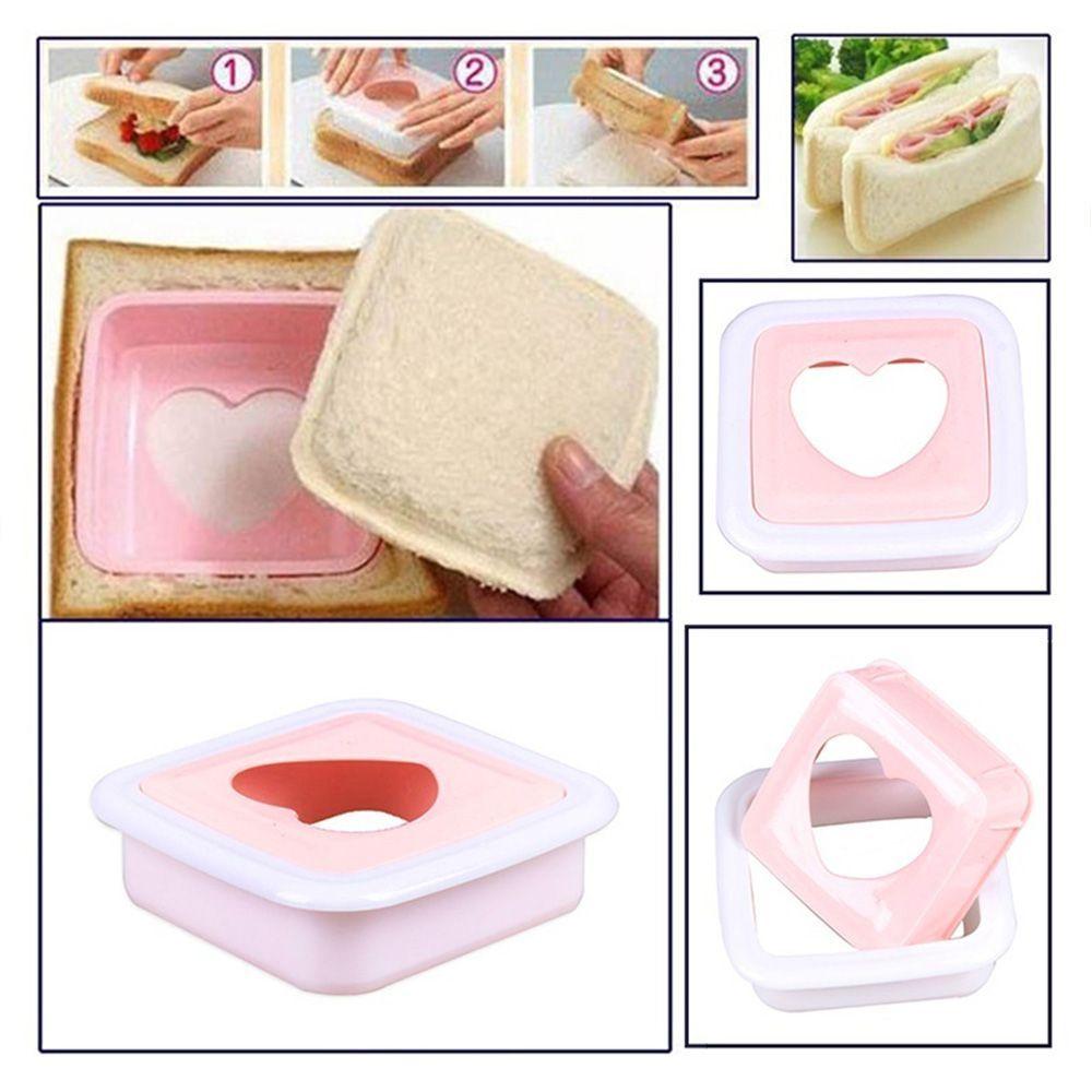 DIY Tools Love Heart Shaped Durable 1pc Sandwich Maker Mold Cutter Bread Toast Making Mold Mould