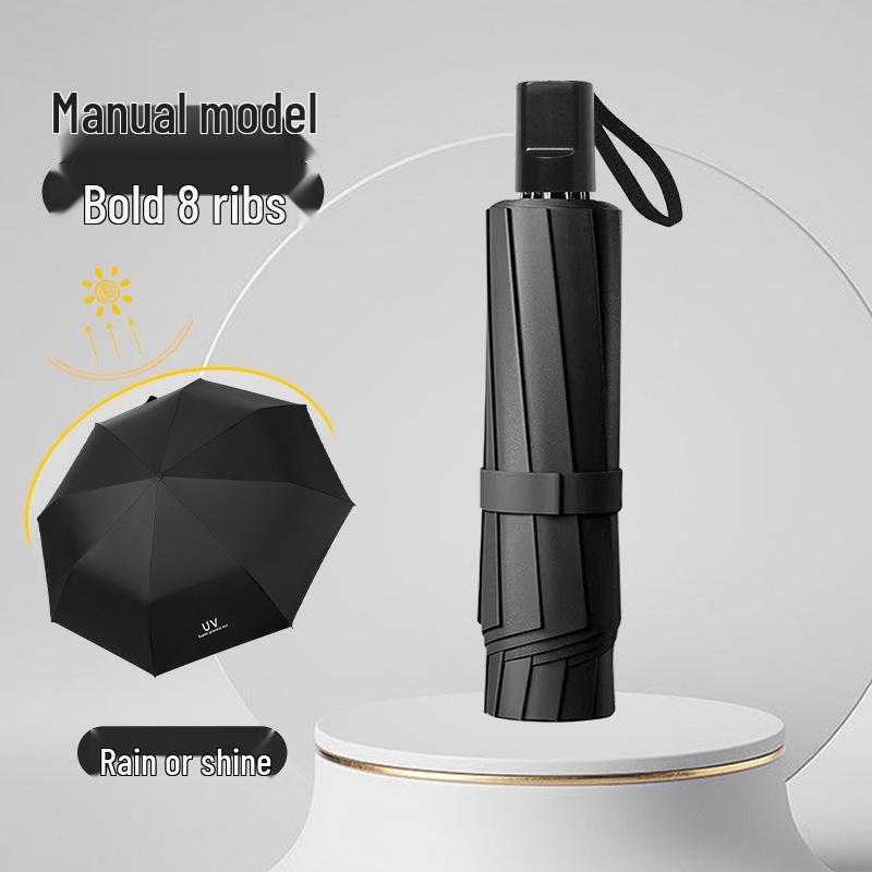 Extra Large 24-Rib Automatic Folding Umbrella for Men & Women - Rain or Shine