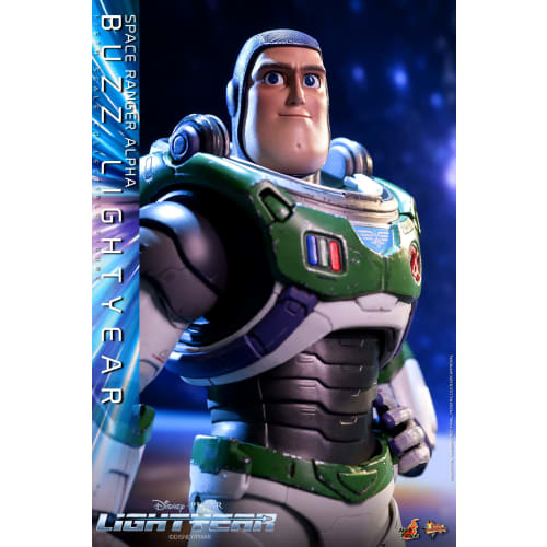 Movie Masterpiece Buzz Lightyear Buzz Lightyear (Space Ranger Alpha) 1/6 Scale Figure, White, Approximately 30cm Tall