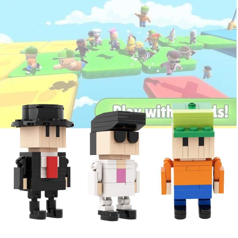 Gobricks Moc Falling Battle Baustein Set Diy Kreatives Spielzubehör Kleinteile Montage Spielzeug Für Jugendliche