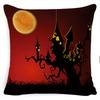 Pillow Case Holiday Party Halloween Horror Bat Office Pillow Case Car Waist Support Cushion Lumbar Pillow