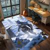 Kamen Rider Teppich für Wohnzimmer Schlafzimmer Heimdekoration Coole Film-Matte Bodenmatte