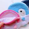 Ladies Student Plush Zipper Bag Key Bag With Keychain Coin Bag Earphone Bag Coin Purse Mini Wallet