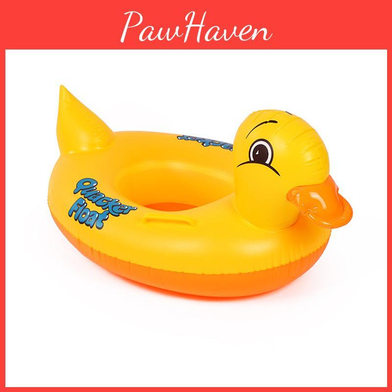 Anillo de natación inflable de pato para niños, fábrica mayorista, proveedor, anillo de natación de PVC de dibujos animados