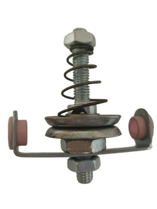 High-Speed Braiding Machine Parts: Tensioner, Thread Guide, and Small Wire Clamp for Textile Machines Medium Thick Clamp 1 Pair (1 Thick)