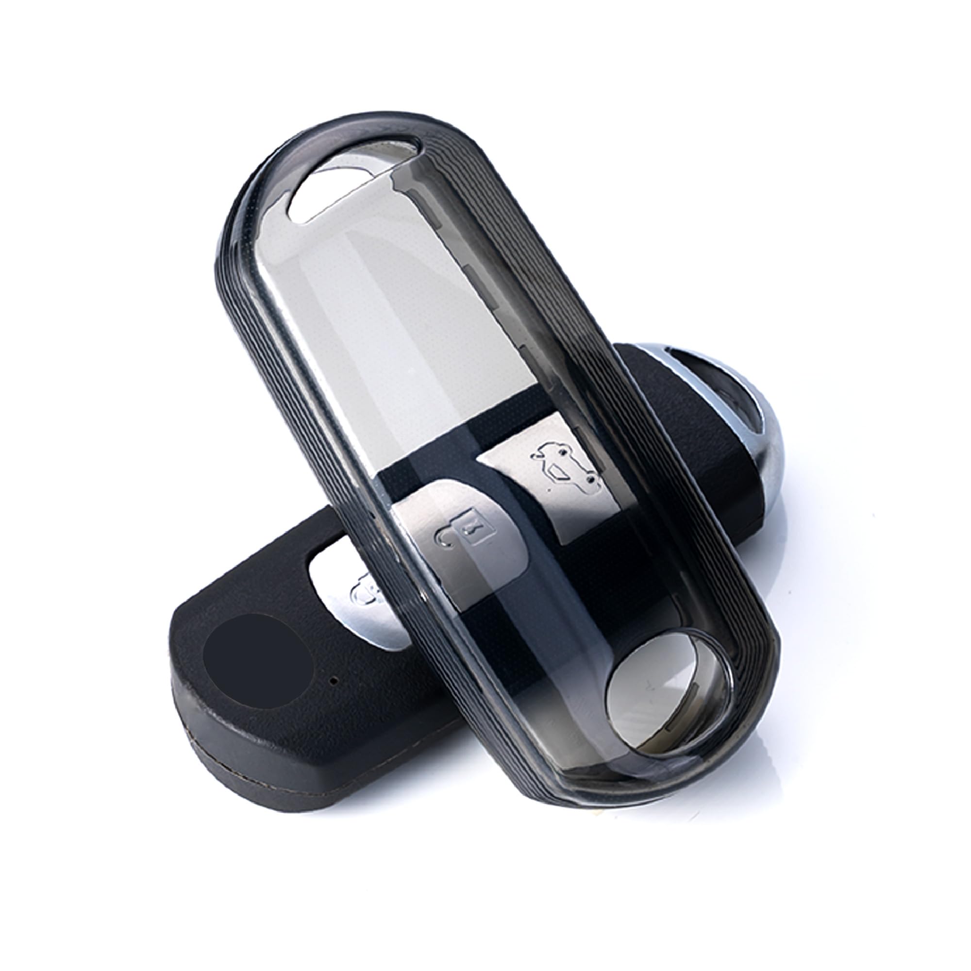 

[Unhoke] Mazda Key Case, Clear, Mazda Key Cover, Transparent, Cx5, Cx3, CX8, Axela, Atenza, чёрный