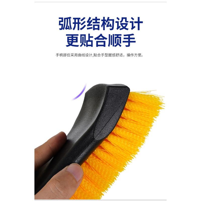 Car Interior Cleaning Brush Multi Purpose Tool For Leather Seat Tire Cleaning