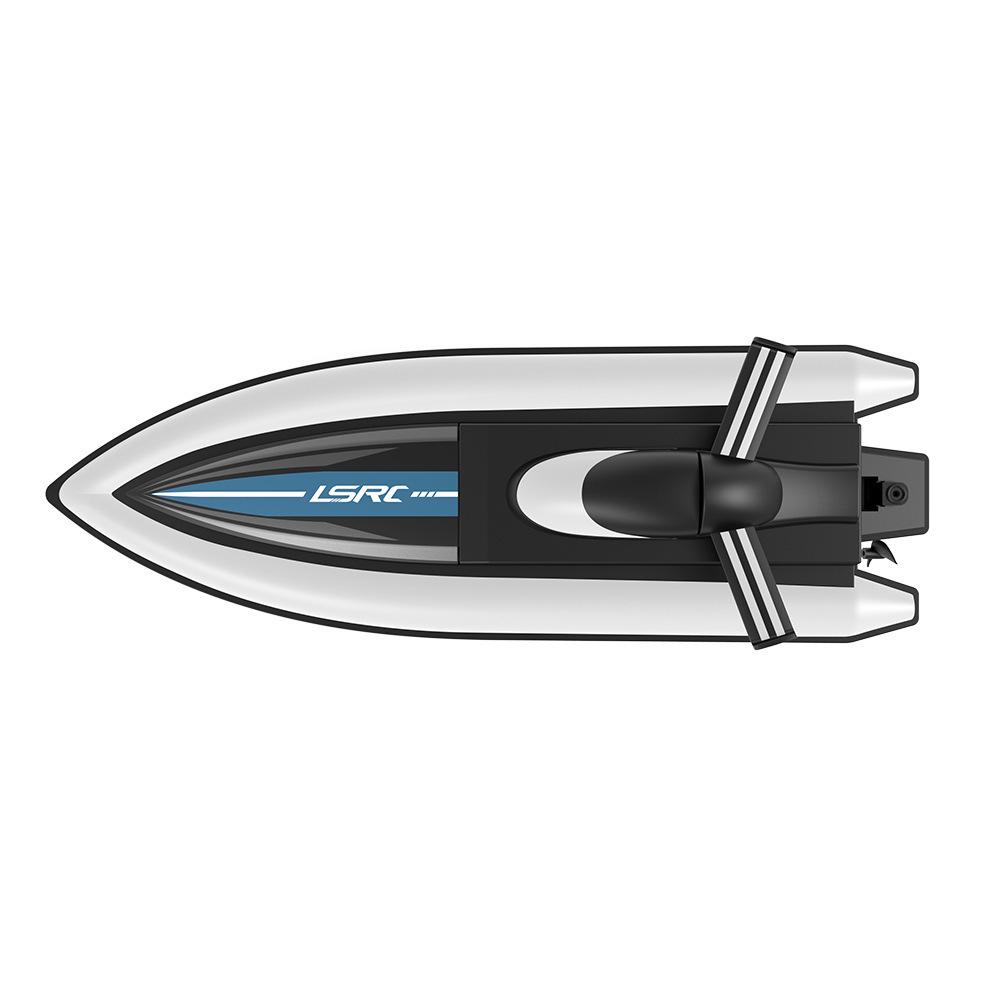 High-Speed Dual Propeller Electric Remote Control Speedboat Toy with Long Battery Life B8 Single Battery чёрный