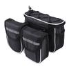 Detachable Bike Bicycle Cycle Front Frame Bag Front Tube Bag Pouch Pack Cross-body Bag Black
