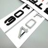 for v1 Q6 Trunk Displacement Letter Sticker plastic 40TFSI 45TFSI 50TFSI TFSI 45TDI TDI 40TDI 50TDI Car Sticker Accessories