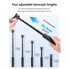 Magnetic Quick Release Tripod Stand With 360 Degree Ball Head For Action Cameras Compactly And Portable