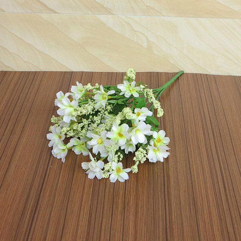 Stunning 28-head Artificial Chrysanthemum Daisy Bouquet For Weddings And Events