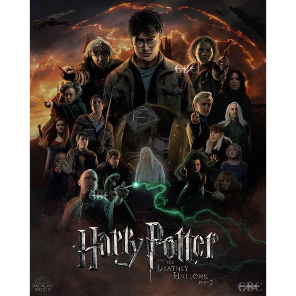 Harry Potter Movie Classic Diamond Painting Cross Stitch Mosaic Embroidery Pattern Puzzle Home Decor 5D DIY Art New Kids Gift