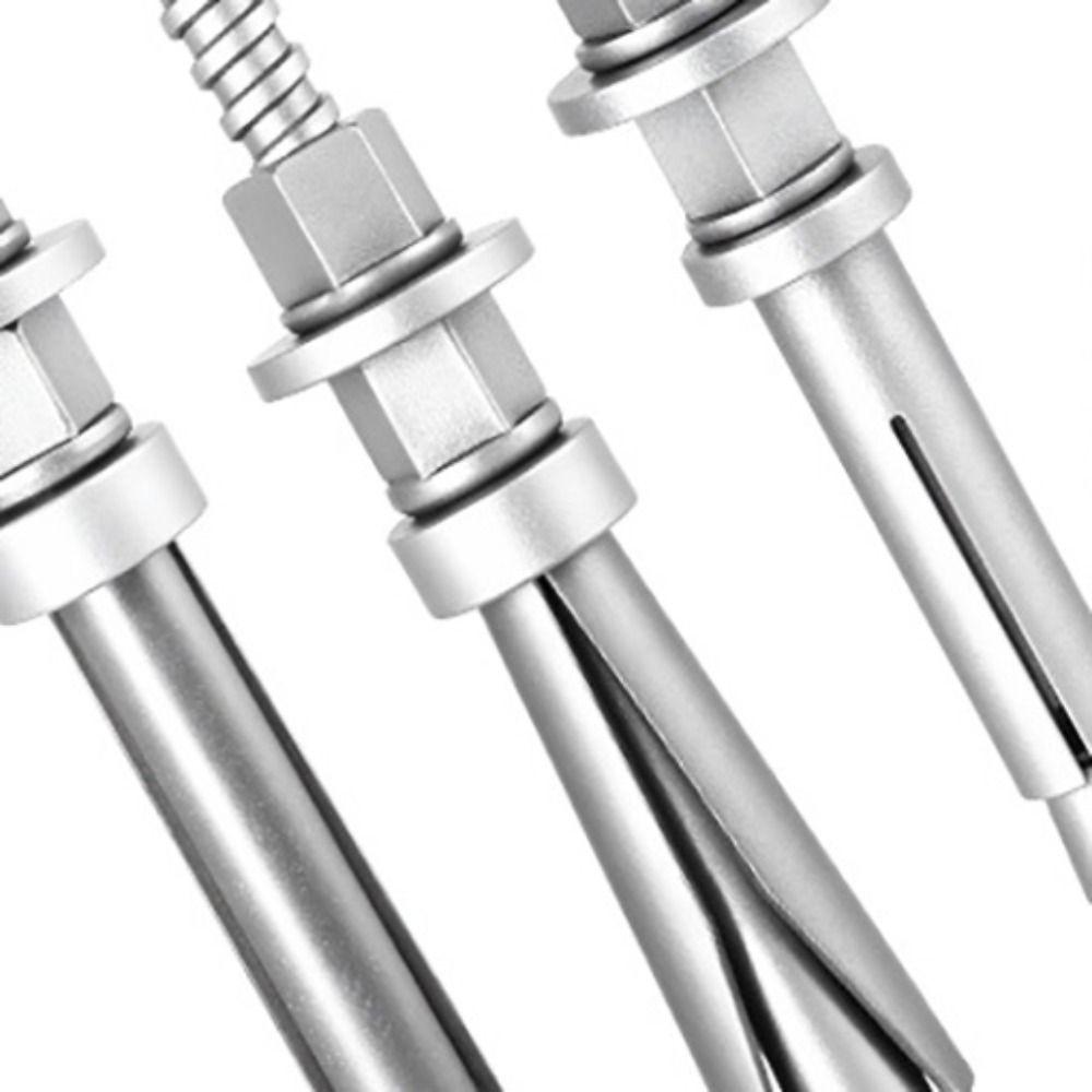 Heavy Duty Core Drill Expansion Bolt Fixing Repeated Use Reinforced Flange Nut Detachable Manganese Steel