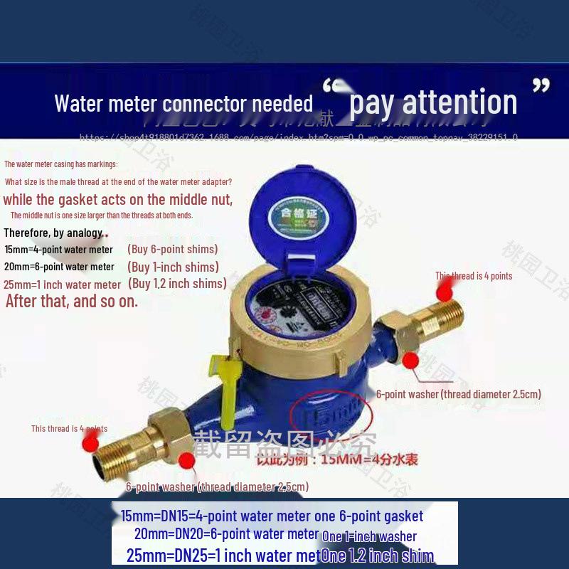 Rubber Flat Washer Set: Waterproof Pads for Shower Hoses and Faucets - Sizes 3/8", 1/2", 3/4", 1