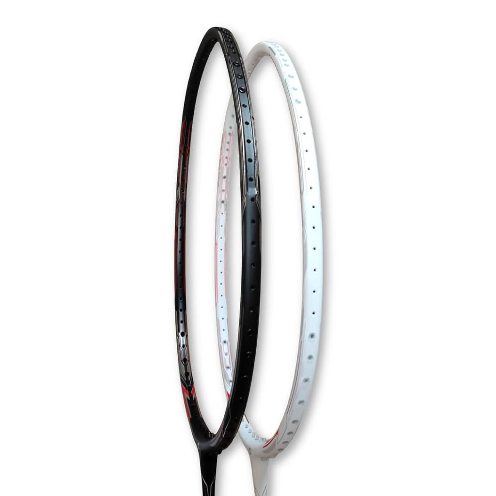 Apacs Badminton Racket Energy Groove Power Speed 4UG6 30 Association EGPS 5UG6, Lbs, Certified, (Power (4U Black))