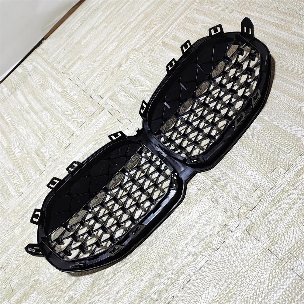 Front Bumper Kidney Grill Grilles For BMW 1 Series F40 116i 118i 120i 128ti 116d 118d 120d M135i xDrive 2019-2024 Black Tuning