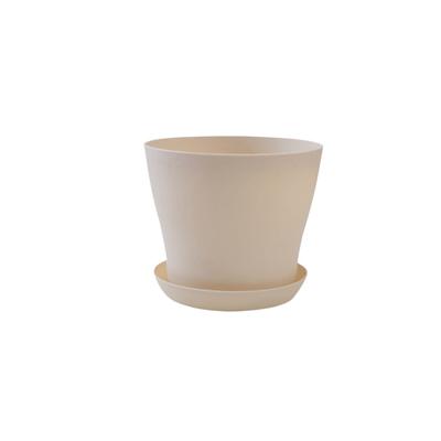8pcs/set Candy Color Flower Pot Round Plastic Plant Pot with Drainage Holes Thickened Succulent Plant Pots Seedling Potted