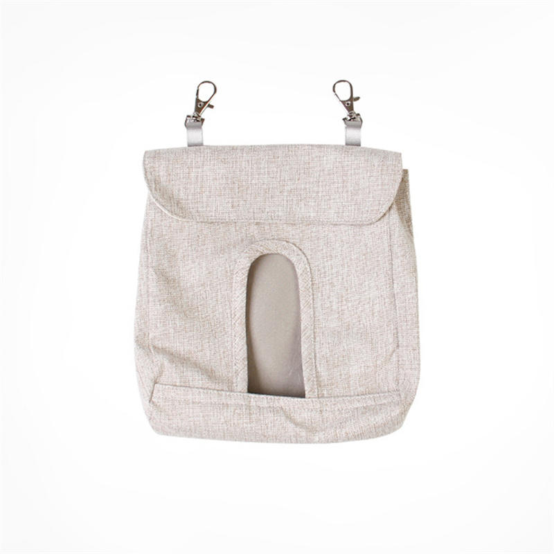 

1Pcs Hanging Pouch Feeder Hay Bag Holder Feeding Dispenser Container for Rabbit Guinea Pig Small Animals Pet (grey,S) серый