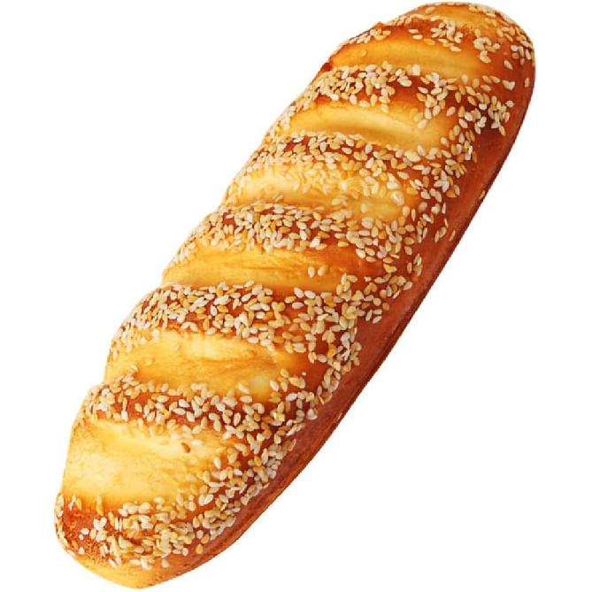 10.6Inch Artificial Bread Loaf,Simulation Bread Fake Bread Model for Kitchen Decoration Photography Props
