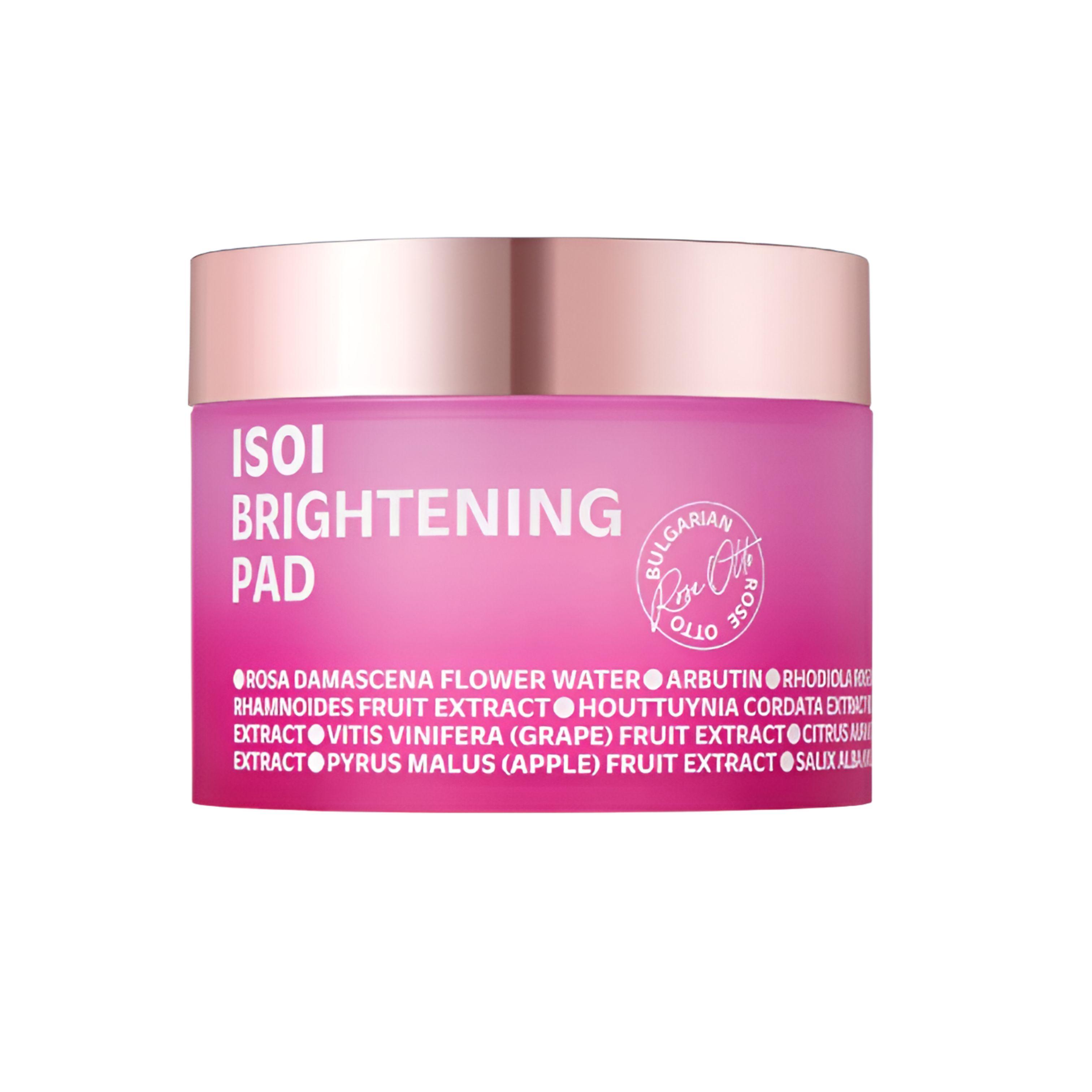 isoi Bulgarian Rose Blemish Care Pad (Brightening Pad) 60 Sheets