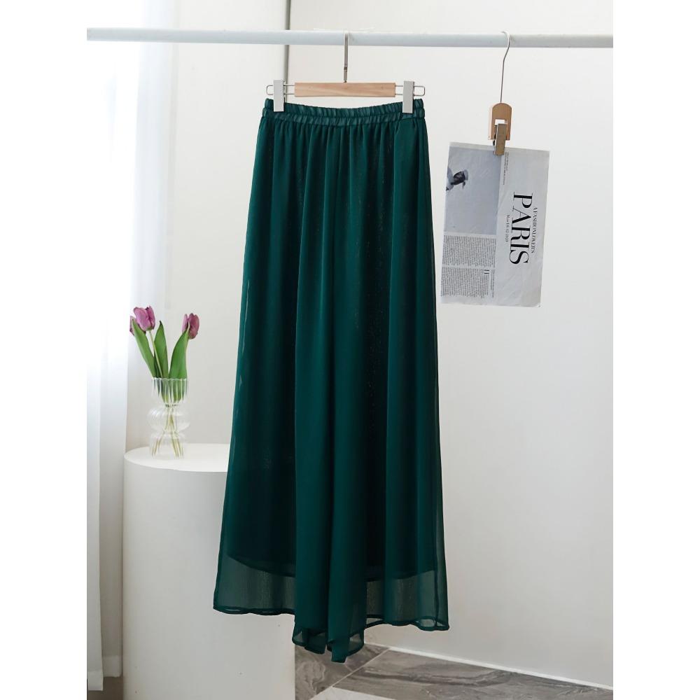DIMANAF Plus Size 2021 Women Linen Pants Elastic Vintage Korea Basic Female Solid Fashion Slacks Wide Leg Oversize Loose Pants
