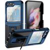 New for Samsung Z Flip5 5G Folding Screen Phone Case Invisible Bracket for Samsung Phone Case