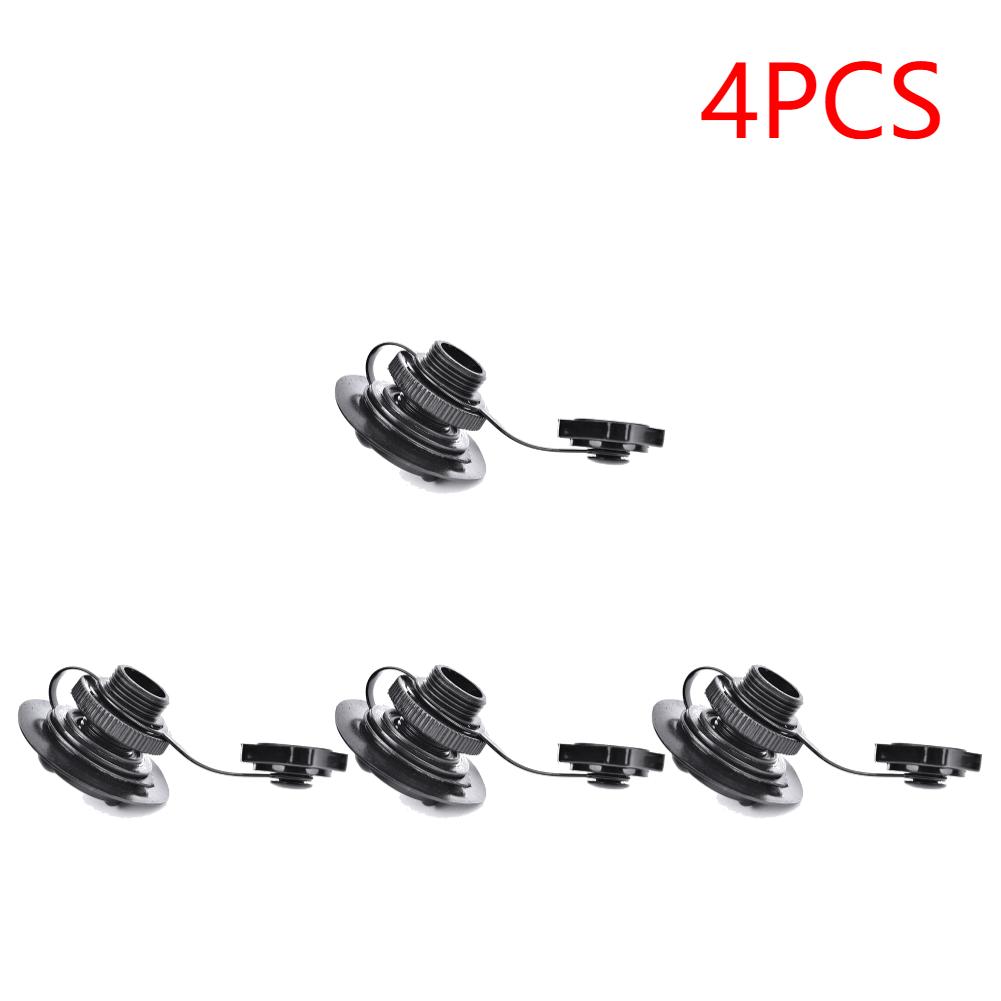 3-10PCS 2 in 1 Kayak Safety Air Valve Nozzle Caps Plug for Inflatable Boat Kayak Airbed Pump Adapter Converter Boat Accessories