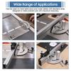 Woodworking Push Ruler Flip Stop Angle Ruler Universal Miter Gauge  Sawing Assembly