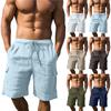 Herren Sommer Shorts Elastischer Bund Lockere Freizeit Strandshorts