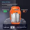 Portable Waist Fan for Outdoor, Construction, and Camping - Long Battery, Strong Wind