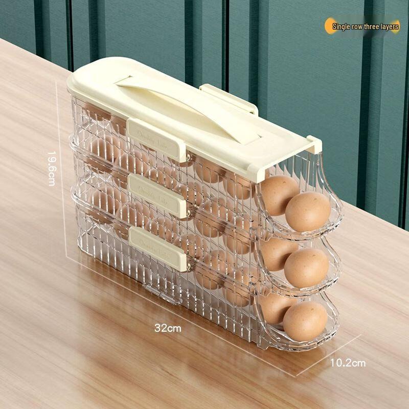 Refrigerator Auto-Rolling Egg Dispenser